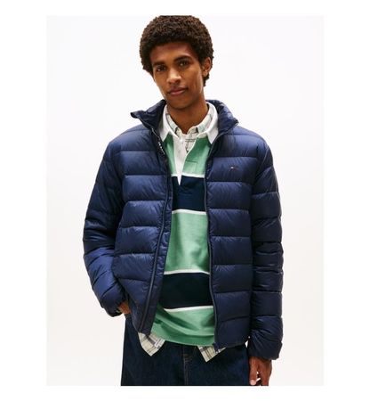 Tommy Hilfiger Daunenjacke Herren - Gr. L – Dunkelblau - Neu