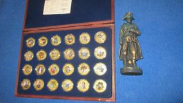 Münzen SET Napoleon Bonaparte 24 Stück/SUPER Prägung