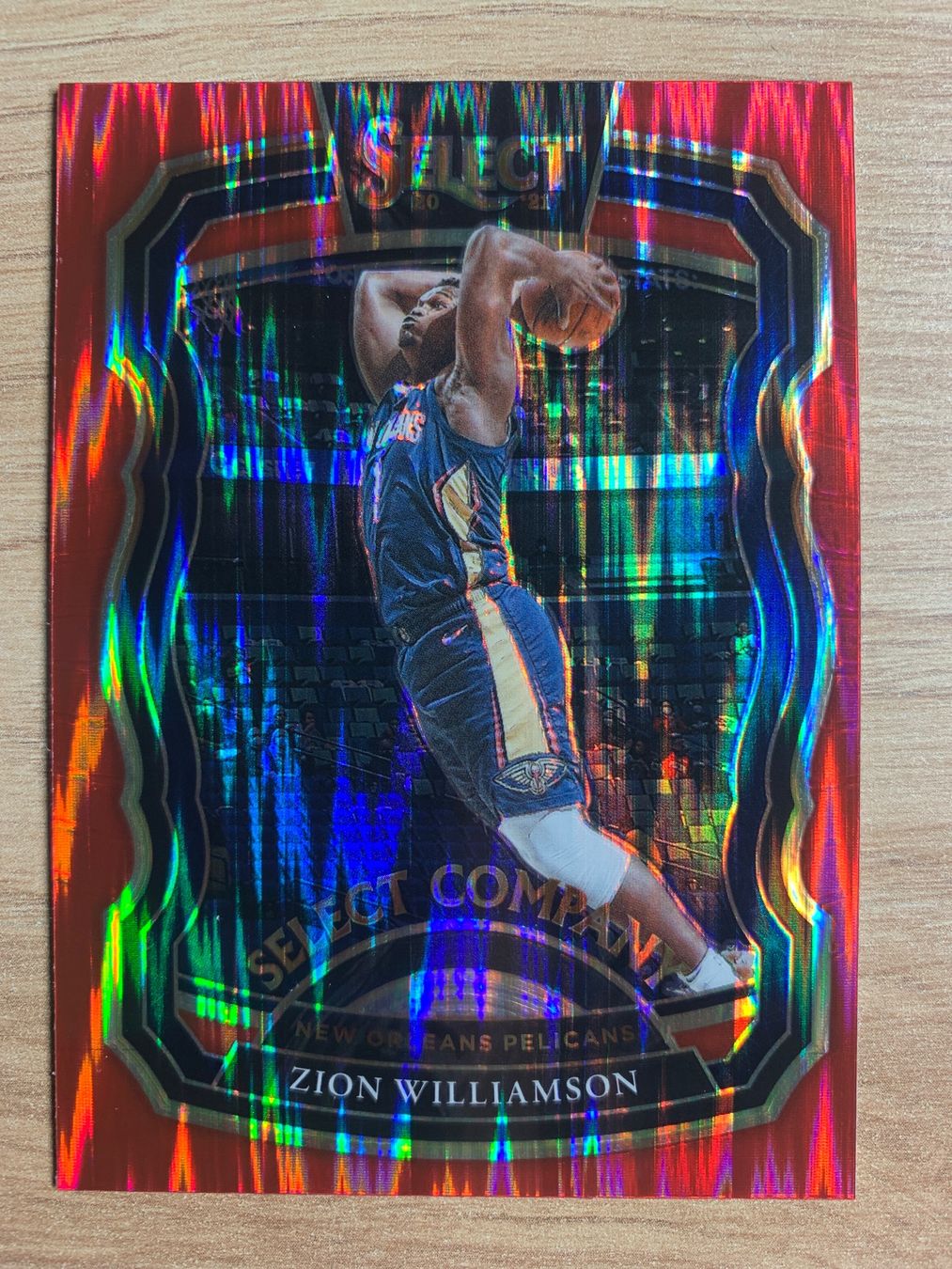 Cartoline: NBA Zion Williamson RED FLASH PRIZM Select 20/21 – Usato da Netstal venduto da Clutch79Cardz