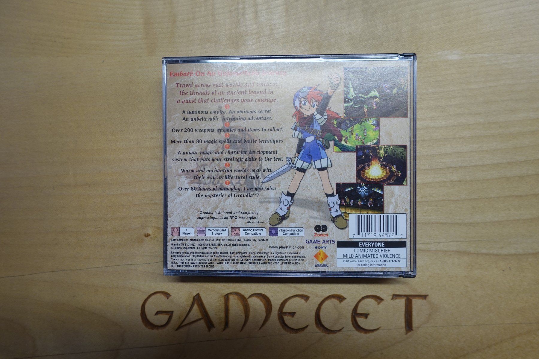 Sony Giochi: Grandia - Amerika – Usato da Steinach venduto da Gamecet 2