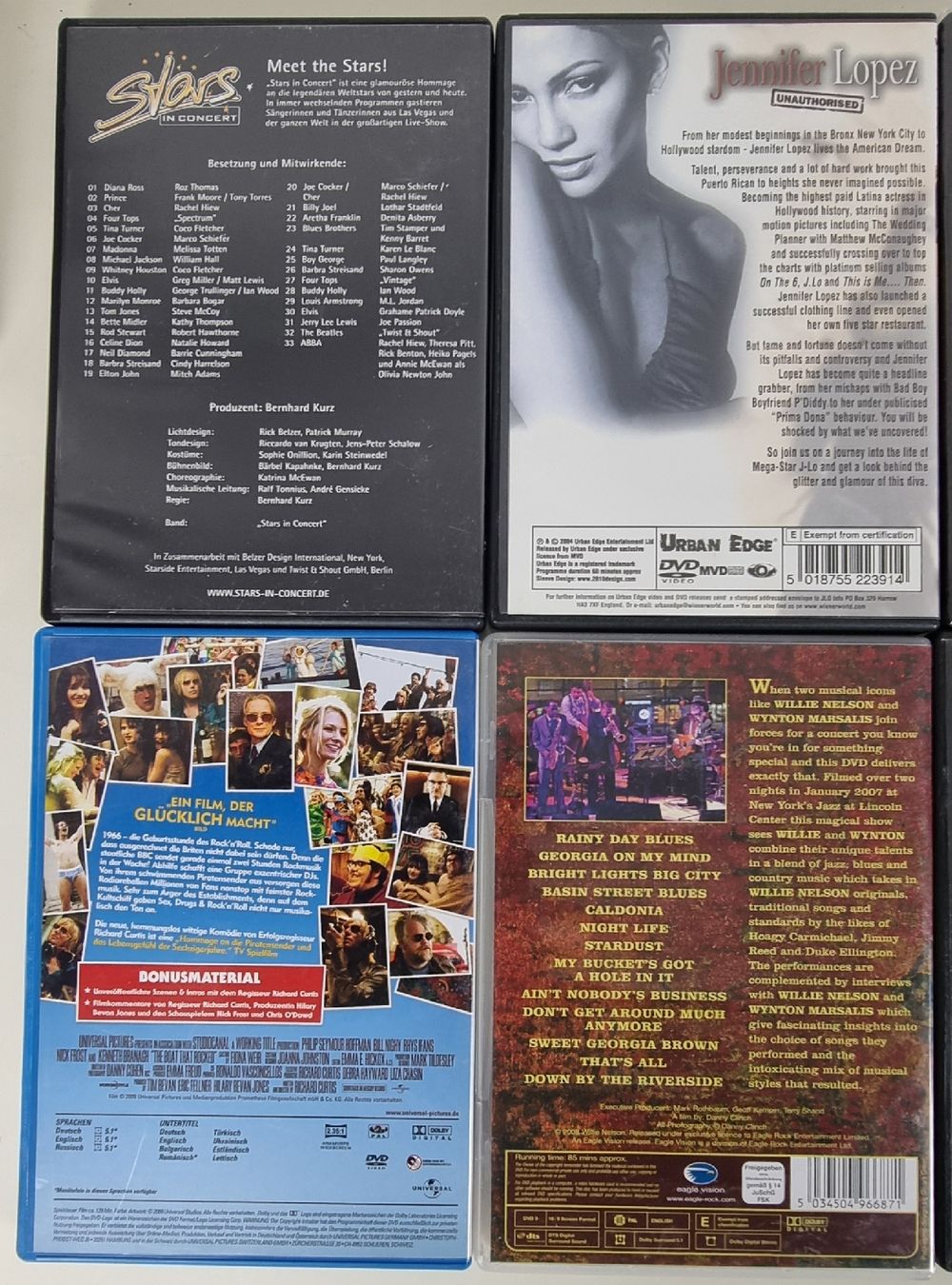 Tutti i DVDs: 10 X Musikfilmen DVDs – Usato da Thun venduto da MP1211 4