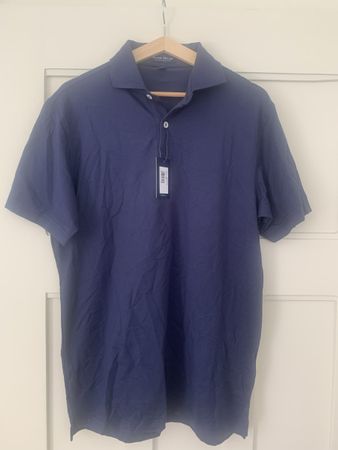 Peter Millar Navy Polo Shirt. Size S. Summer style!