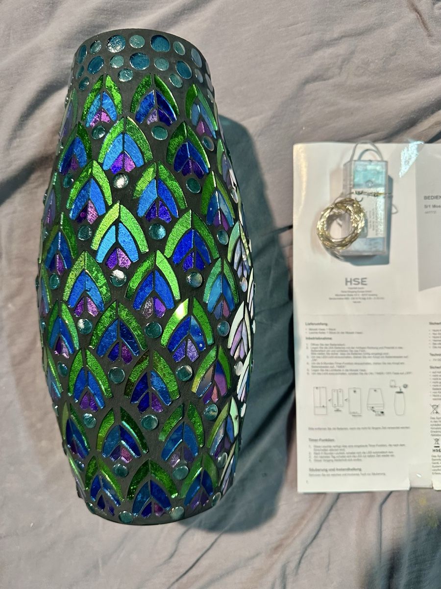 Vasi & Recipienti: Mosaikvase – Nuovo (secondo la descrizione) da Utzenstorf venduto da Vegas1177