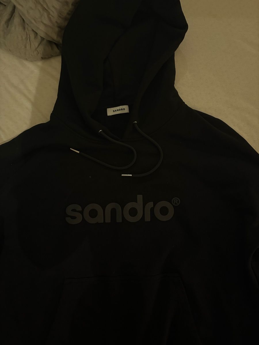 Sandro Maglioni & Felpe: Sandro Paris Oversize Hoodie mit Logo – Usato da Malters venduto da lar_hkm7 3
