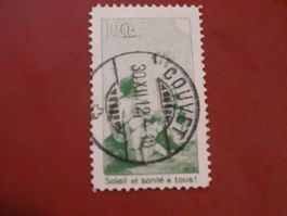 1912 VORLÄUFER PRO JUVENTUTE GRÜN, französisch, ATTEST BERRA