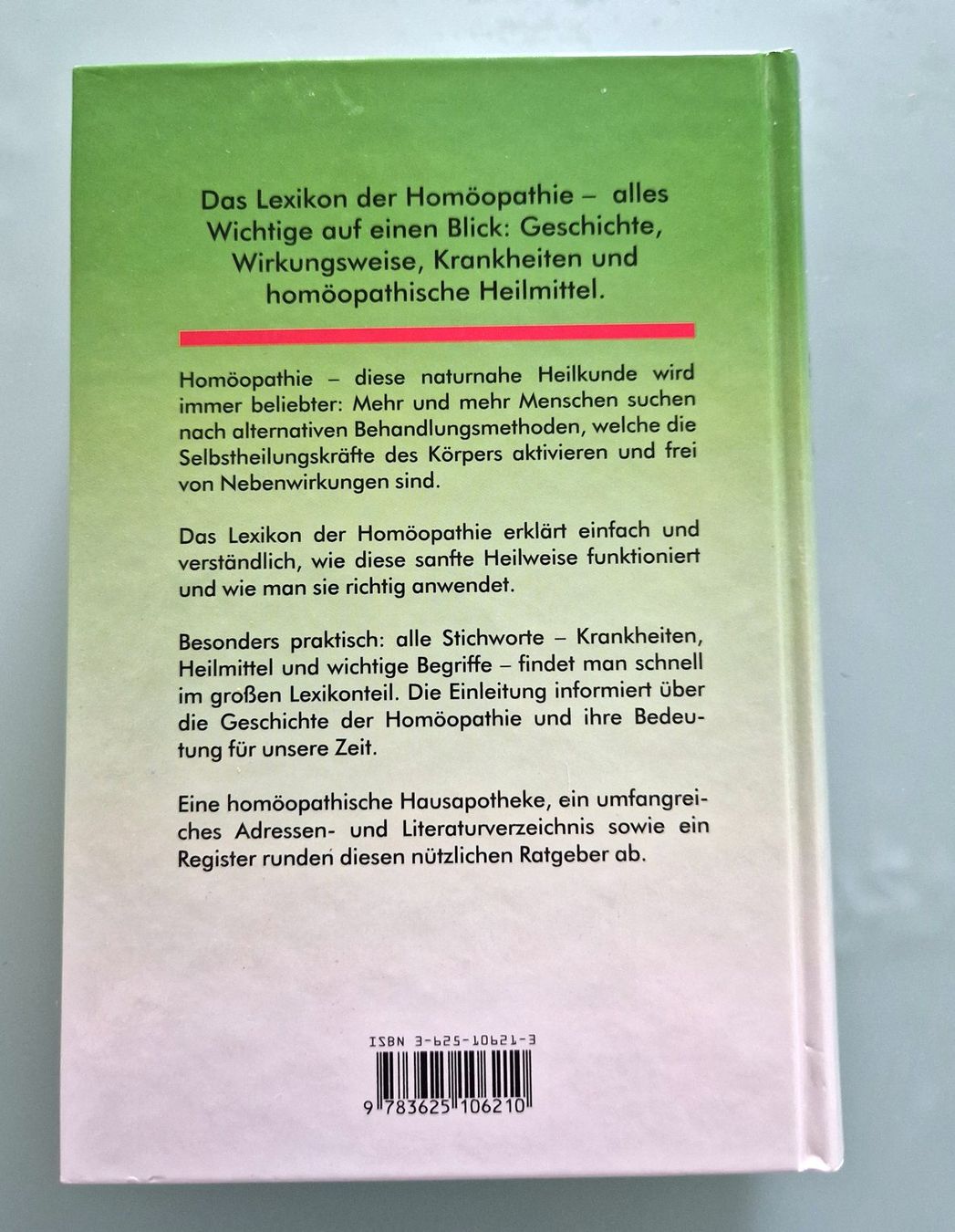 Libri: Lexikon der Homöopathie – Usato da Stallikon venduto da Oceanblue1 1