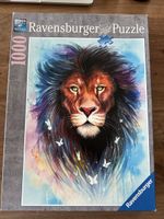 Ravensburger Puzzle 1000 Teile Löwe Schmetterlinge Neu