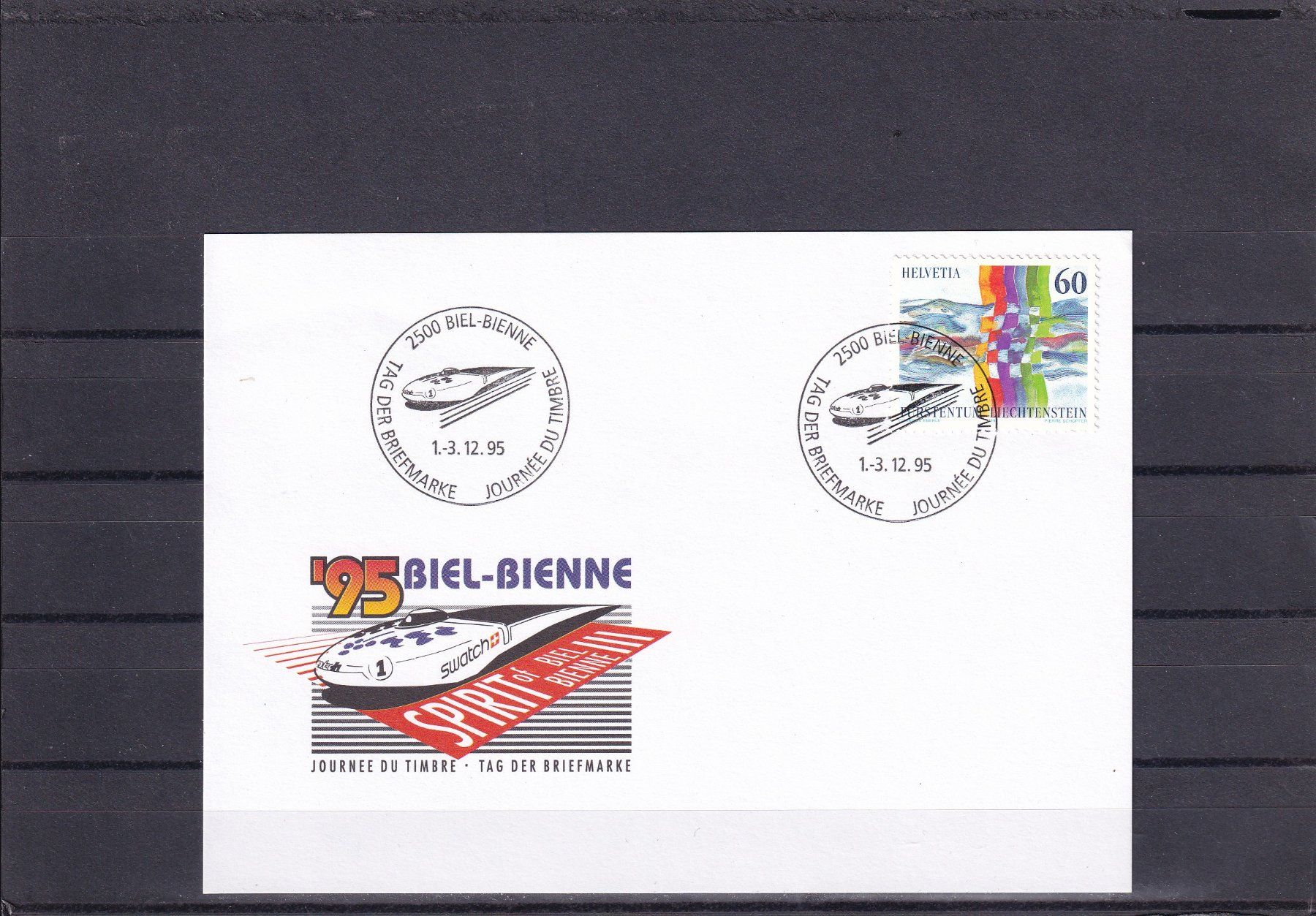 Alle Briefmarken: Tag der Briefmarke 1995 Biel 1.-3.12.1995 – Neu (gemäss Beschreibung) aus Birsfelden von chr_yq2g