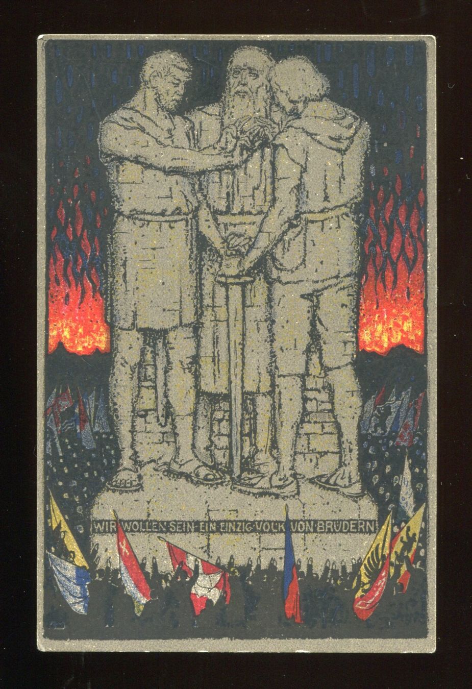 Cartoline postali: Bundesfeier-Postkarte 1915 – Usato da Aarau venduto da Elmaar41