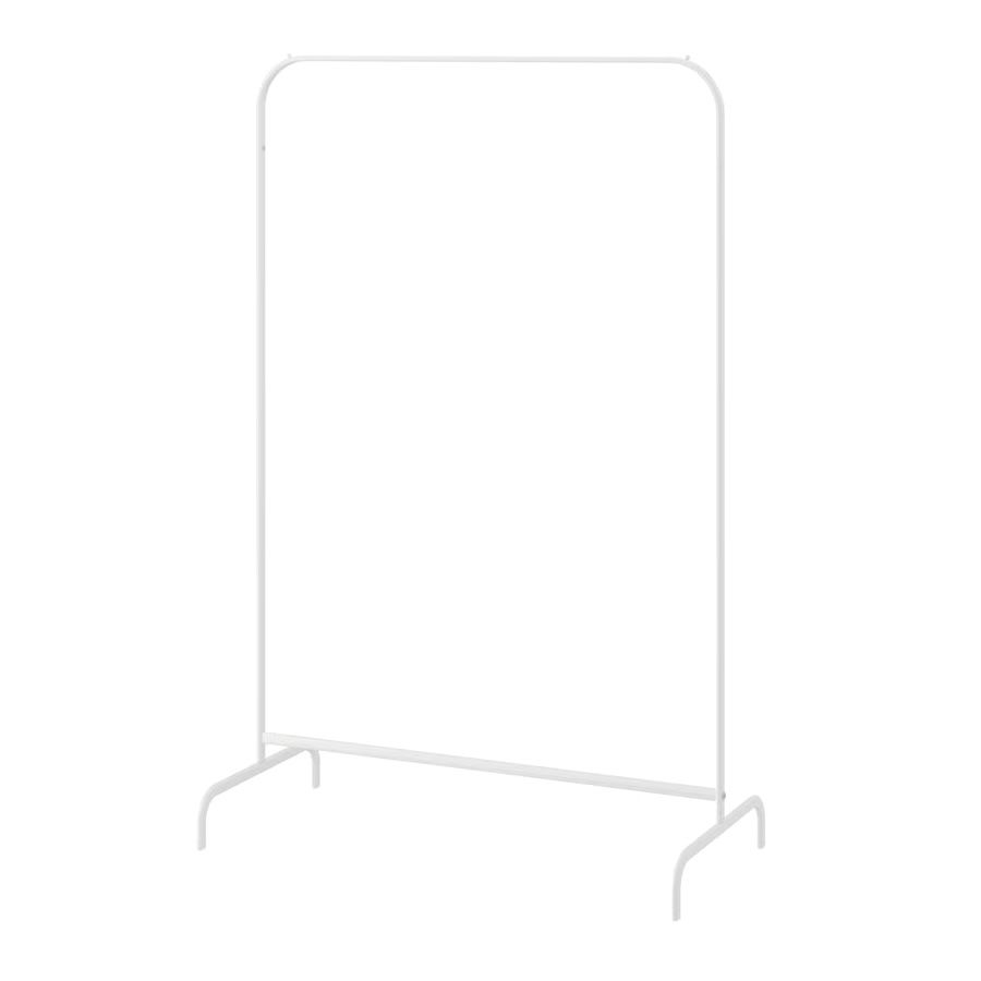 Ikea Fixations: IKEA MULIG Clothes rack, white 99x152 cm – D'occasion à Zürich par daria_m