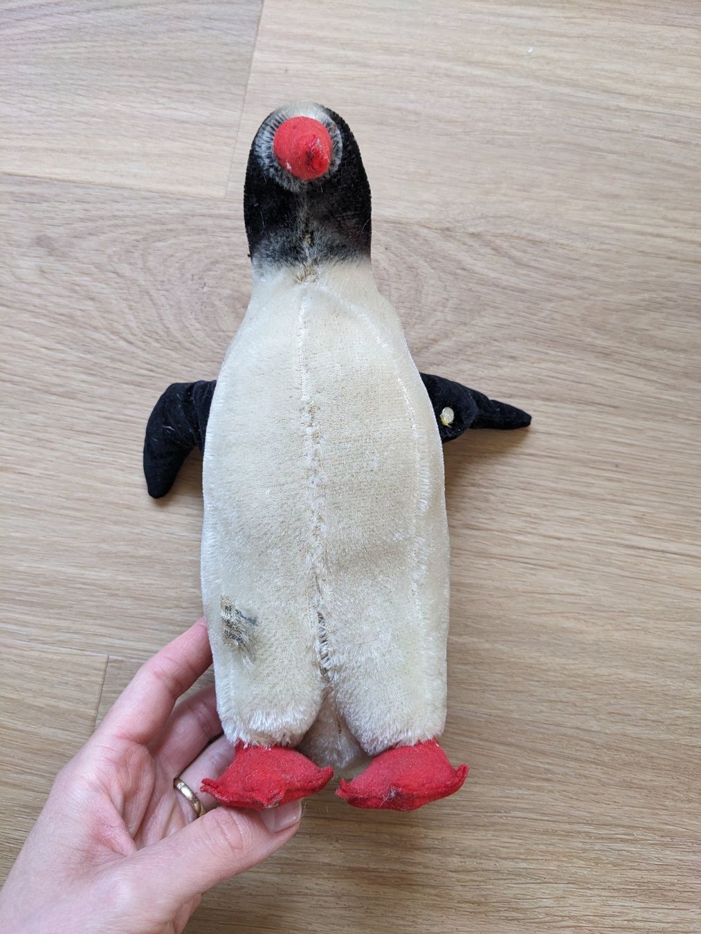 Steiff Spielzeuge: antiker STEIFF Pinguin, stehend (23cm) – Gebraucht aus Lengnau AG von Nathi88 9