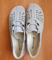 Leichtgraue Helvesko Damenschuhe, Gr. 38, Sommer, neu
