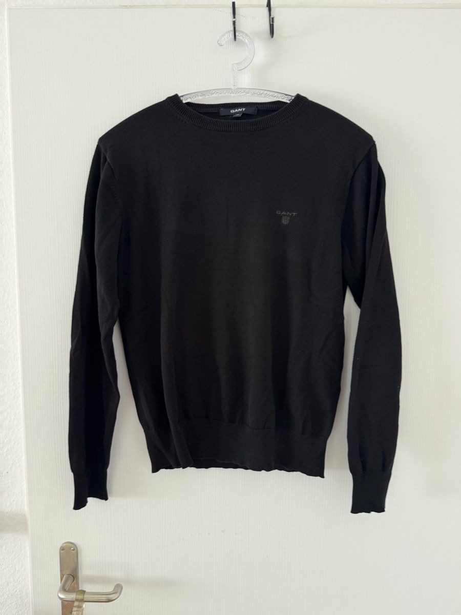 Gant Maglioni & Felpe: Gant schwarz Herren Pullover Baumwolle Grösse M oryginal – Usato da Wetzikon ZH venduto da Jan_wojt