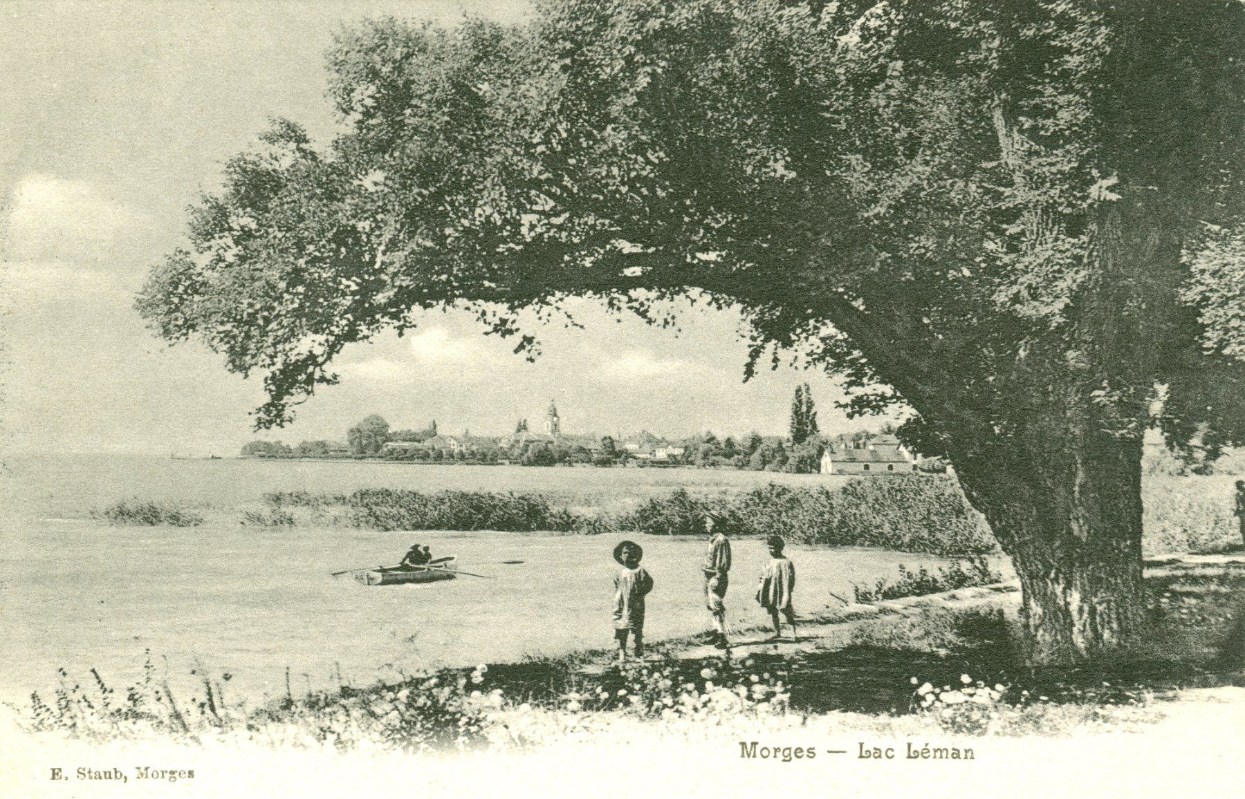 Ansichtskarten: Morges - Lac Léman – Gebraucht aus Chavornay von SupraSenna