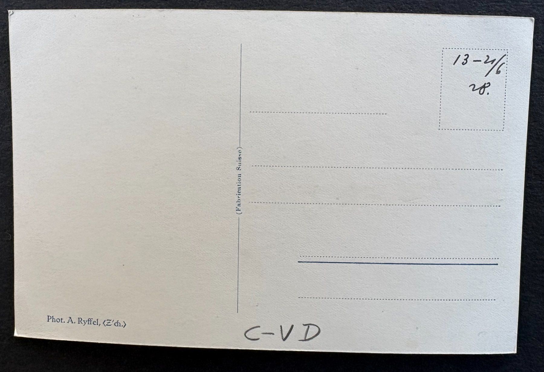 Cartoline postali: ANSICHTSKARTE HOTEL LORIUS MONTREUX – Usato da Ostermundigen venduto da wini63 1