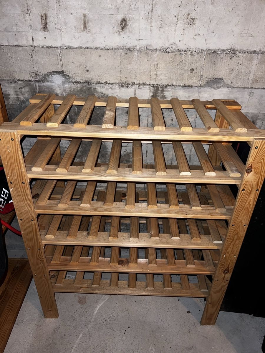 Regale: Holz Weinregal 6 Ebenen – Gebraucht aus Gockhausen von MariusWeber