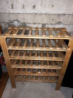 Holz Weinregal 6 Ebenen