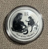 Silbermünze Lunar II Affe 2016 - 1 Unze Silber / Feinsilber