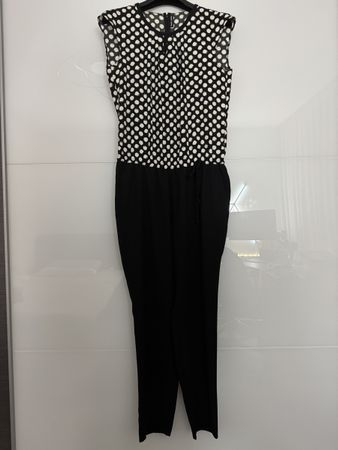 Gerry Weber Jumpsuit in Schwarz/Weiss