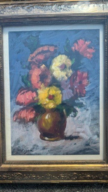 Dipinti: PASCAL PAPISCA VASO DI FIORI 1938 2021 – Usato da Davesco-Soragno venduto da kappas 5