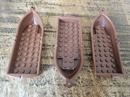 lego 21301 lot de 3 pièces Reddish Brown Boat, 14 x 5 x 2