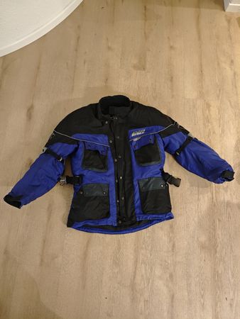 Motorradjacke IXS All Season Wear Grösse L blau/schwarz