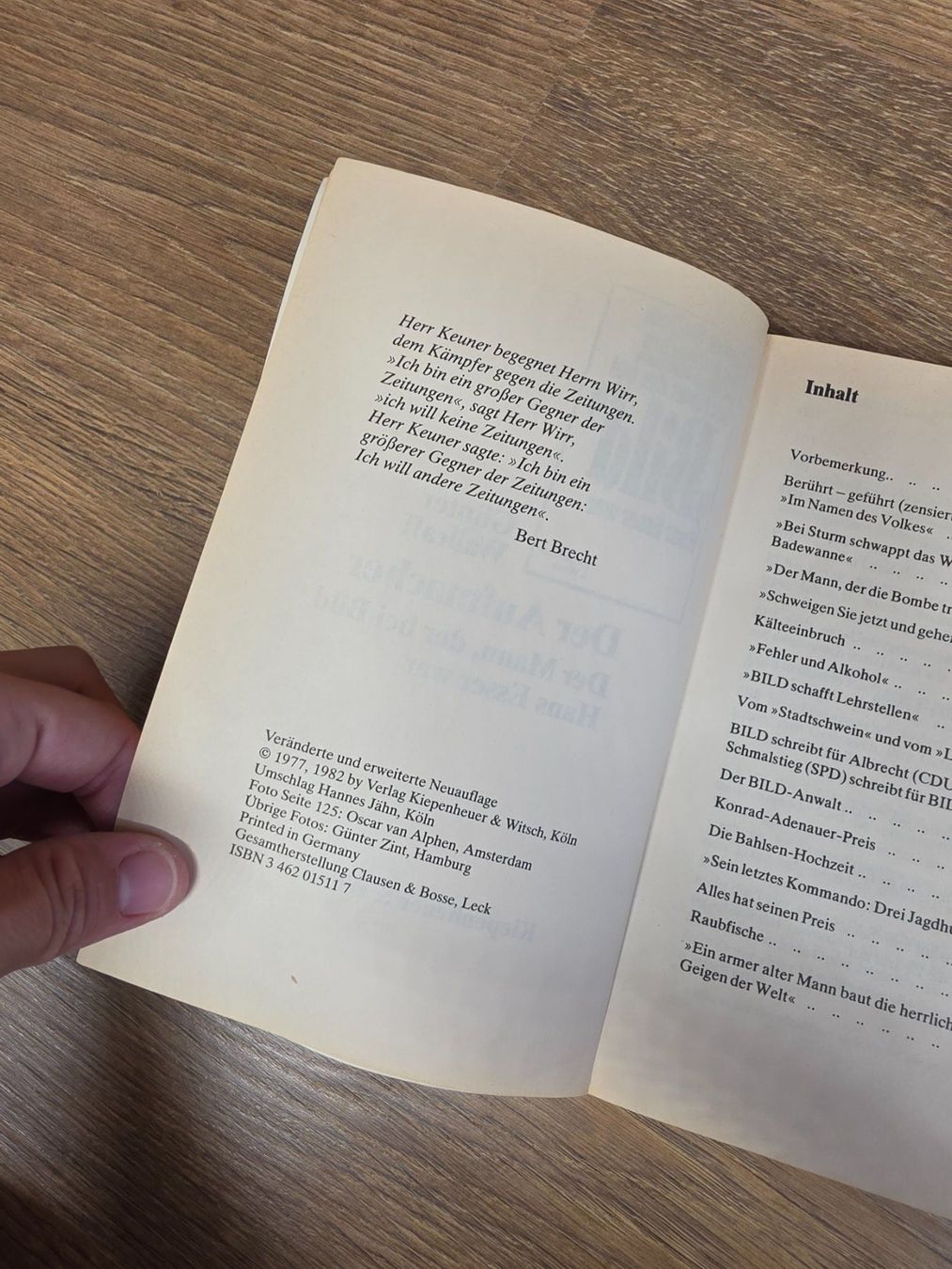 Bücher: Der Aufmacher von Günter Wallraff – Gebraucht aus Nebikon von Japostyle 3