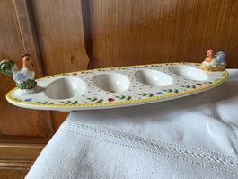 Schale Villeroy & Boch für 4 Eier lange Schüssel