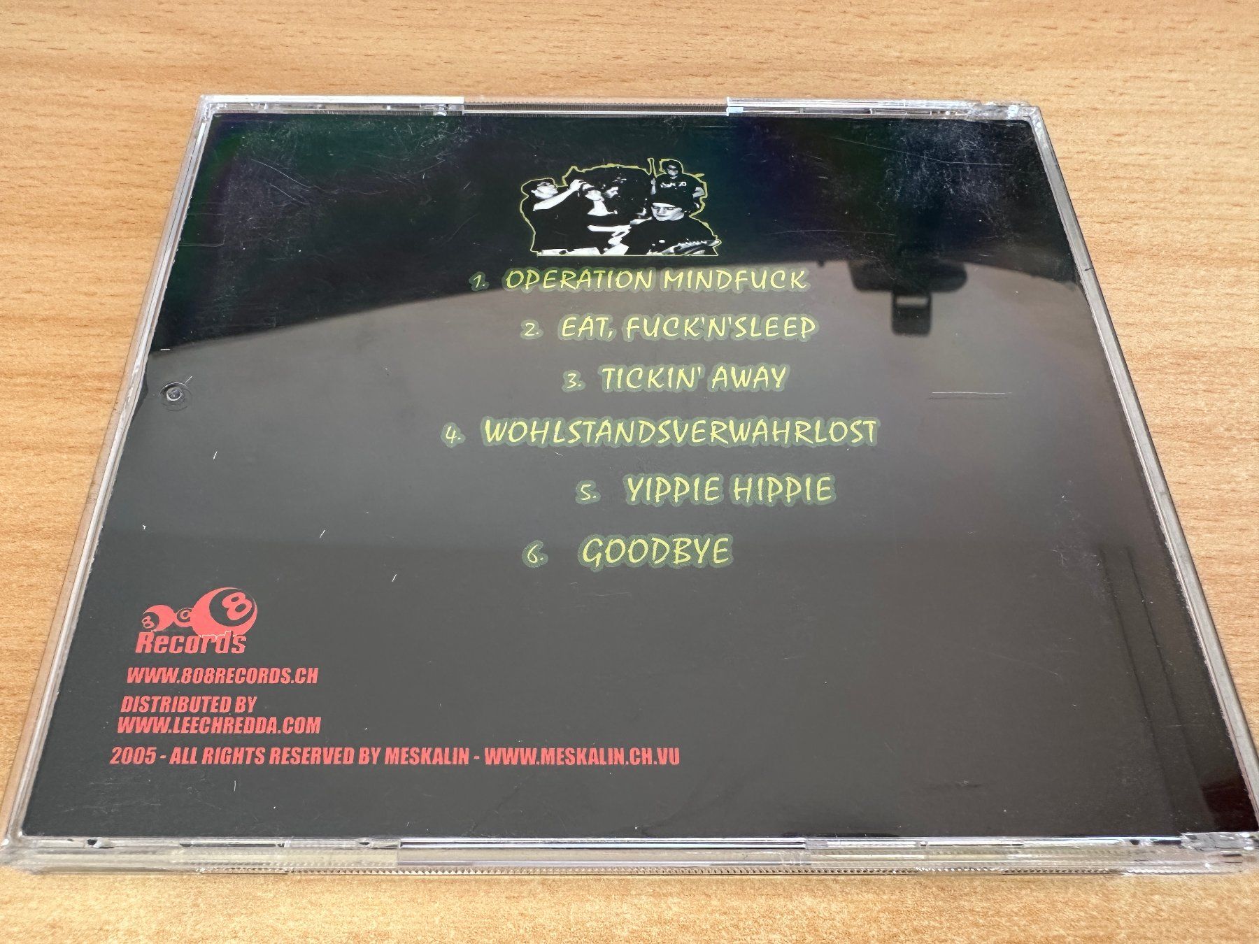 CDs: M1 Meskalin – Paralysed In Paradise – Gebraucht aus Rikon im Tösstal von Alpenmutz 1