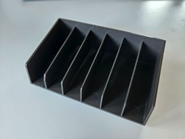 Bac de rangement pour 6 cassettes audio - vintage