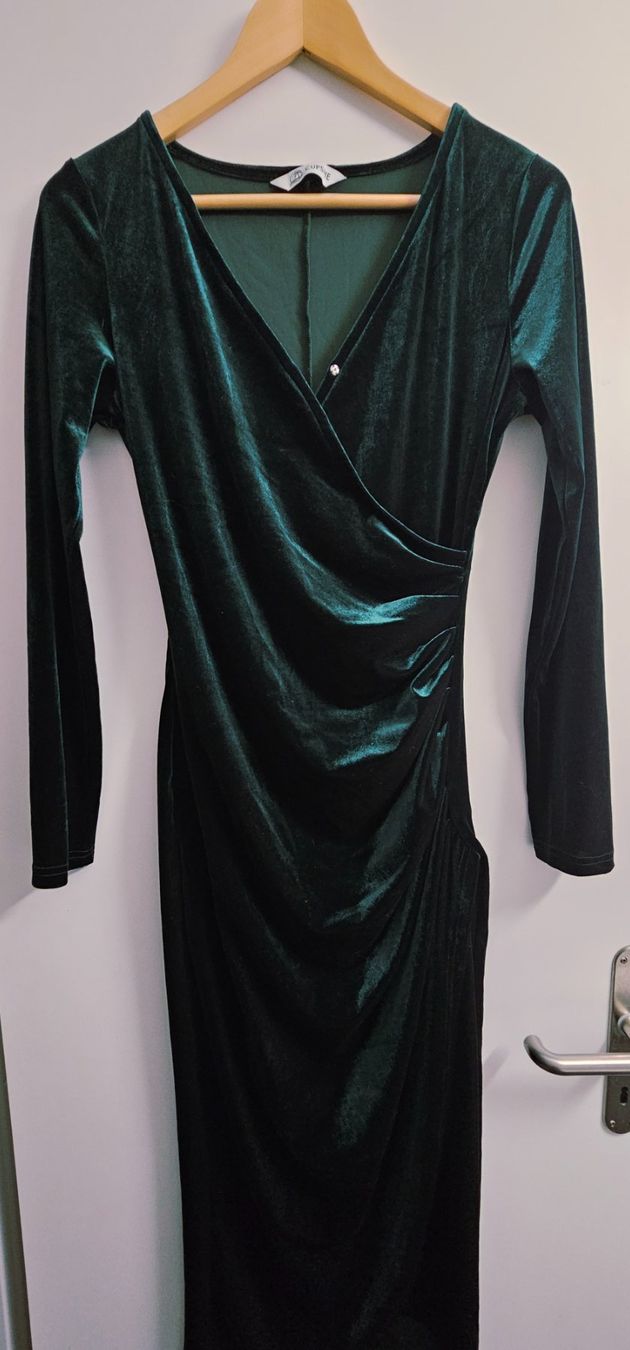 Vestiti: Samtkleid grün – Nuovo (secondo la descrizione) da auw venduto da Kaktus2006 1