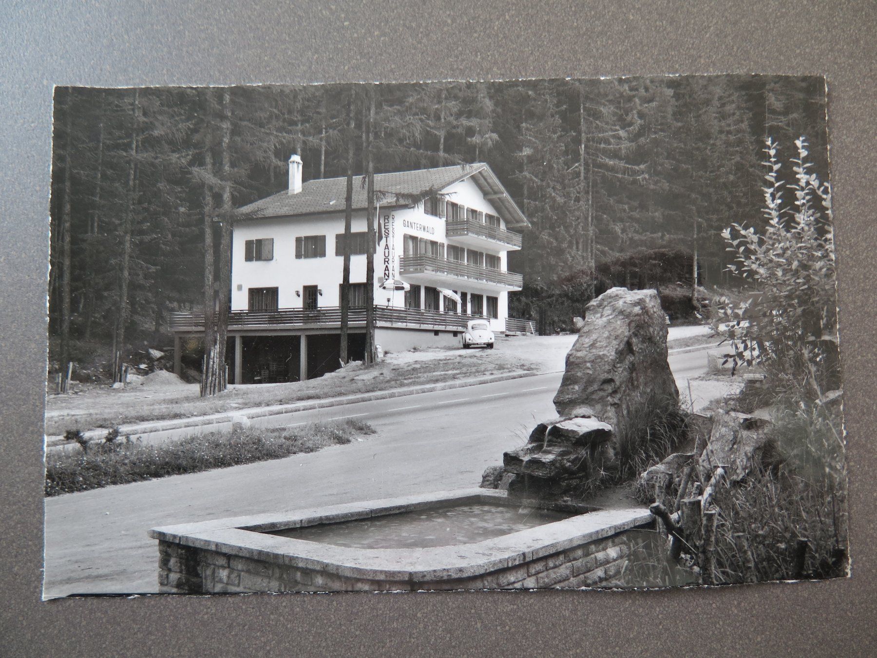 Ansichtskarten: SIMPLON - RESTAURANT GANTERWALD AM SIMPLON – Gebraucht aus Wittenbach von lipasal