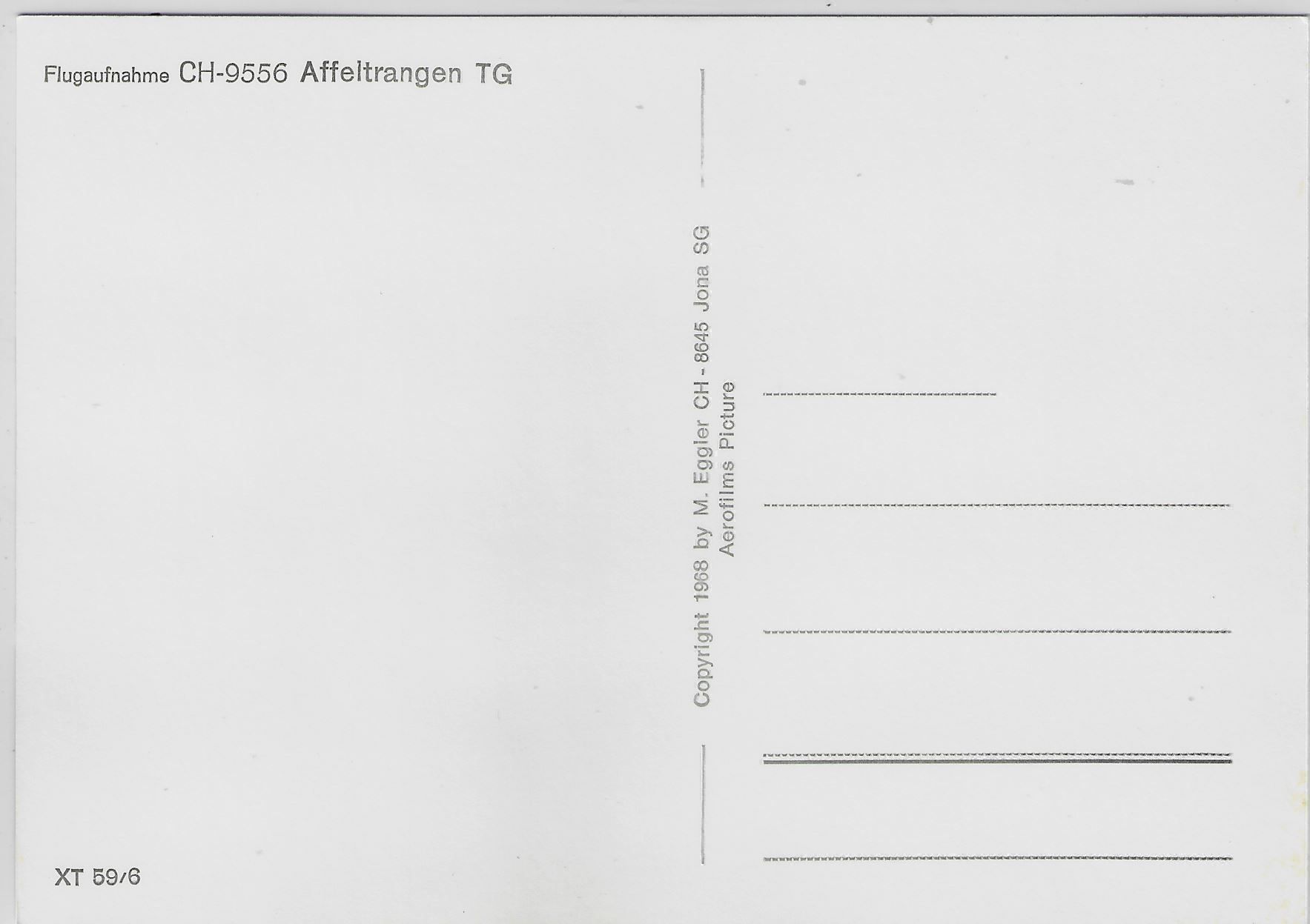 Cartoline postali: Flugaufnahme Affeltrangen TG – Antico da Ettingen venduto da Kartenplanet 1