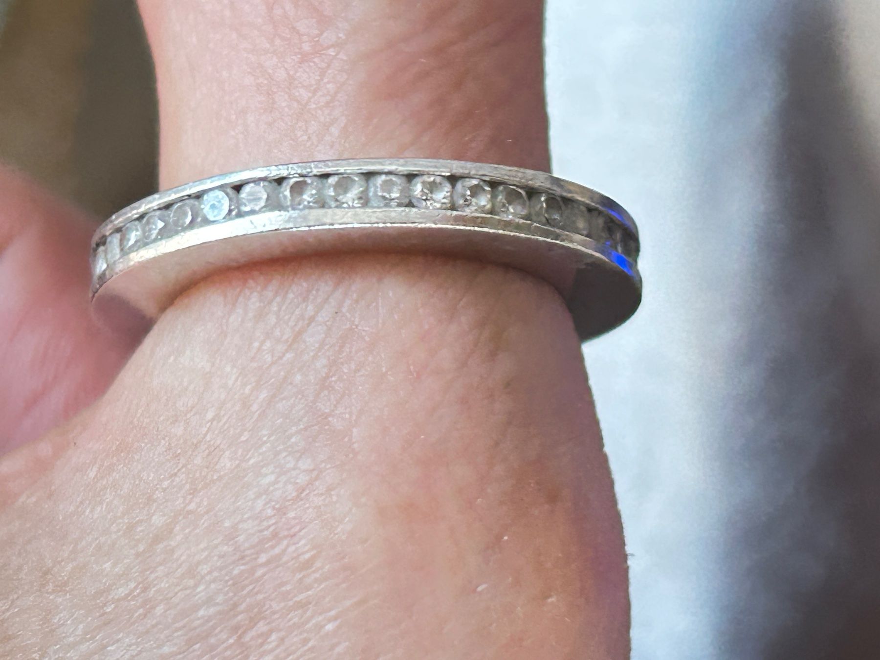 Anelli: Silberring MODERN Gr. 61, Vintage – Usato da Basel venduto da bellespirit 2