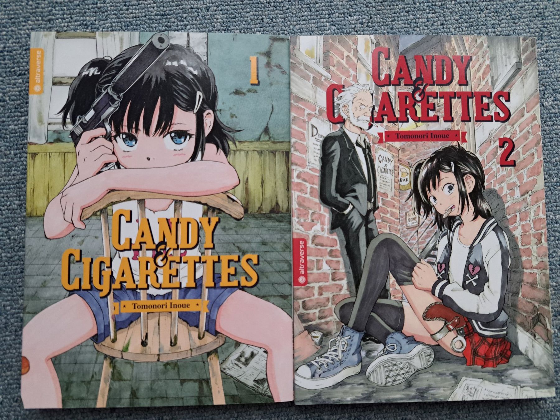 BD: Candy & Cigarettes 1,2 Manga 1. Auflage – D'occasion à Killwangen par KIANA08