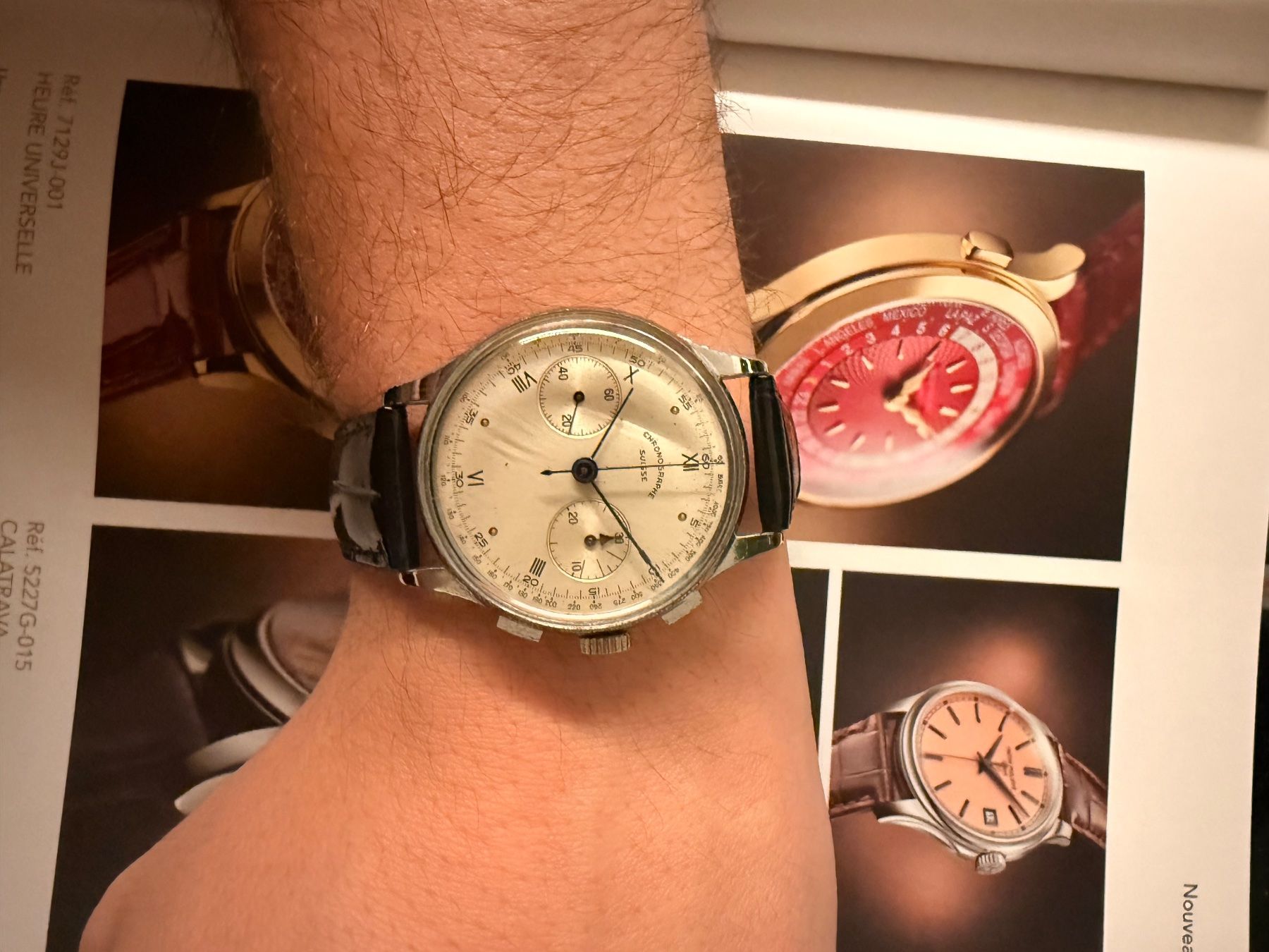 Orologi: Chronographe Suisse 37mm – Usato da Nyon venduto da dom_jc9b 4