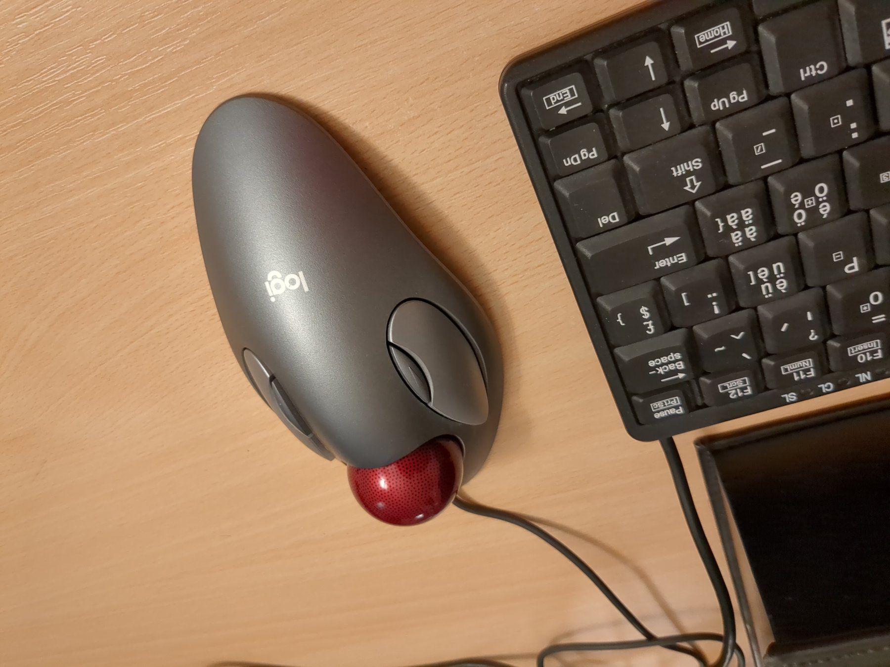 Logitech Maus: Logitech Trackman Marble: mehr als eine Maus! – Gebraucht aus Lausanne von Urbem 1