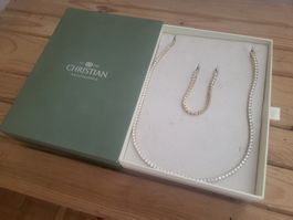 Schmuck-Set: Original CHRISTIAN Tennis (Kette + Armband)