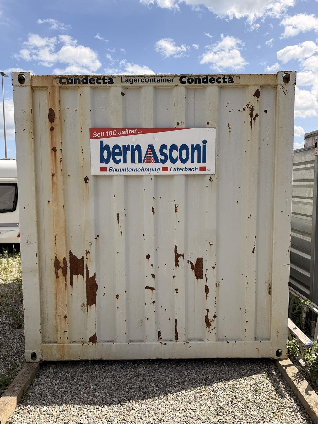 Contenitori edile: Condecta Lagercontainer, Baubaracke, Materialcontainer – Usato da luterbach venduto da boxster4 3