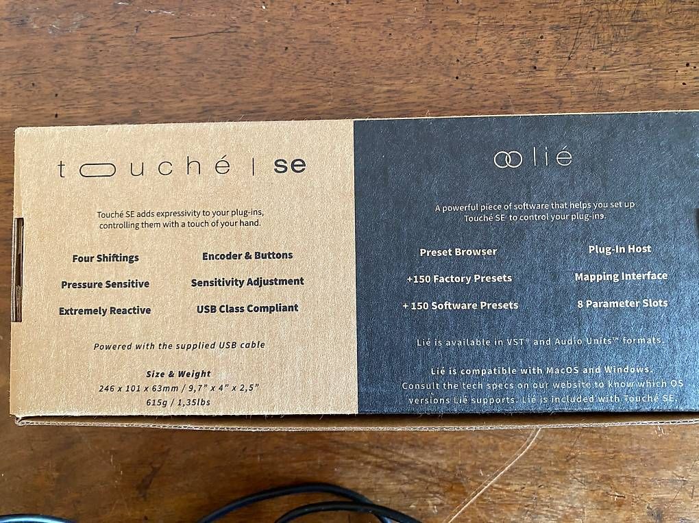 Instruments de musique: TOUCHE SE- expressive usb/vst controller – D'occasion à Porrentruy par rcortesi 3