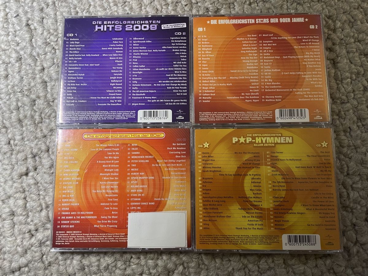 CD: 4x Chart Show  – Usato da Reinach AG venduto da trigger7811 2