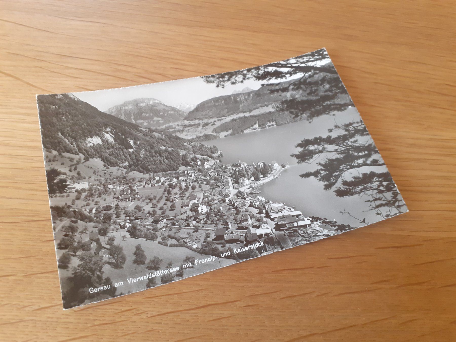 Ansichtskarten: GERSAU - VIERWALDSTAETTERSEE – Gebraucht aus Winterthur von Ornyx7
