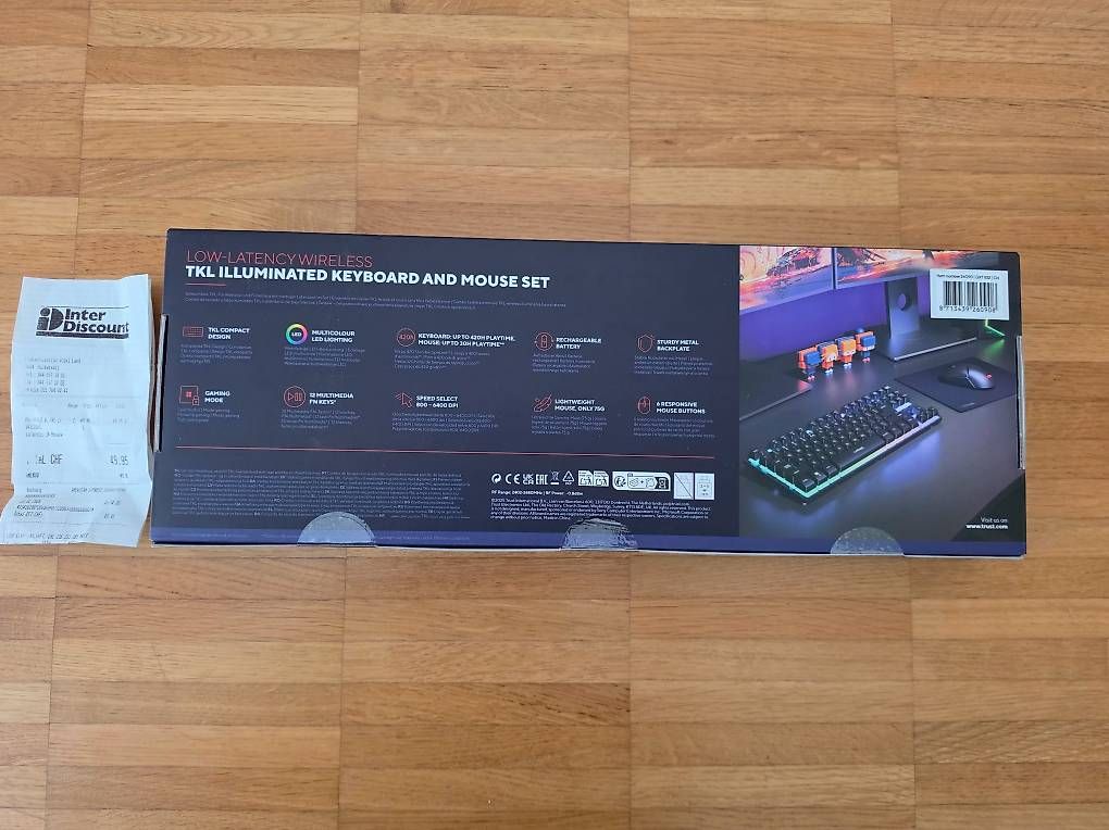 Tastiere: TRUST GXT832 Thado TKL Wireless - Ungeöffnet – Nuovo e nell'imballaggio originale da Tagelswangen venduto da Tonyarmada 3