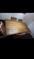 Holzesstisch 180x100x75 (ohne Essstühle)