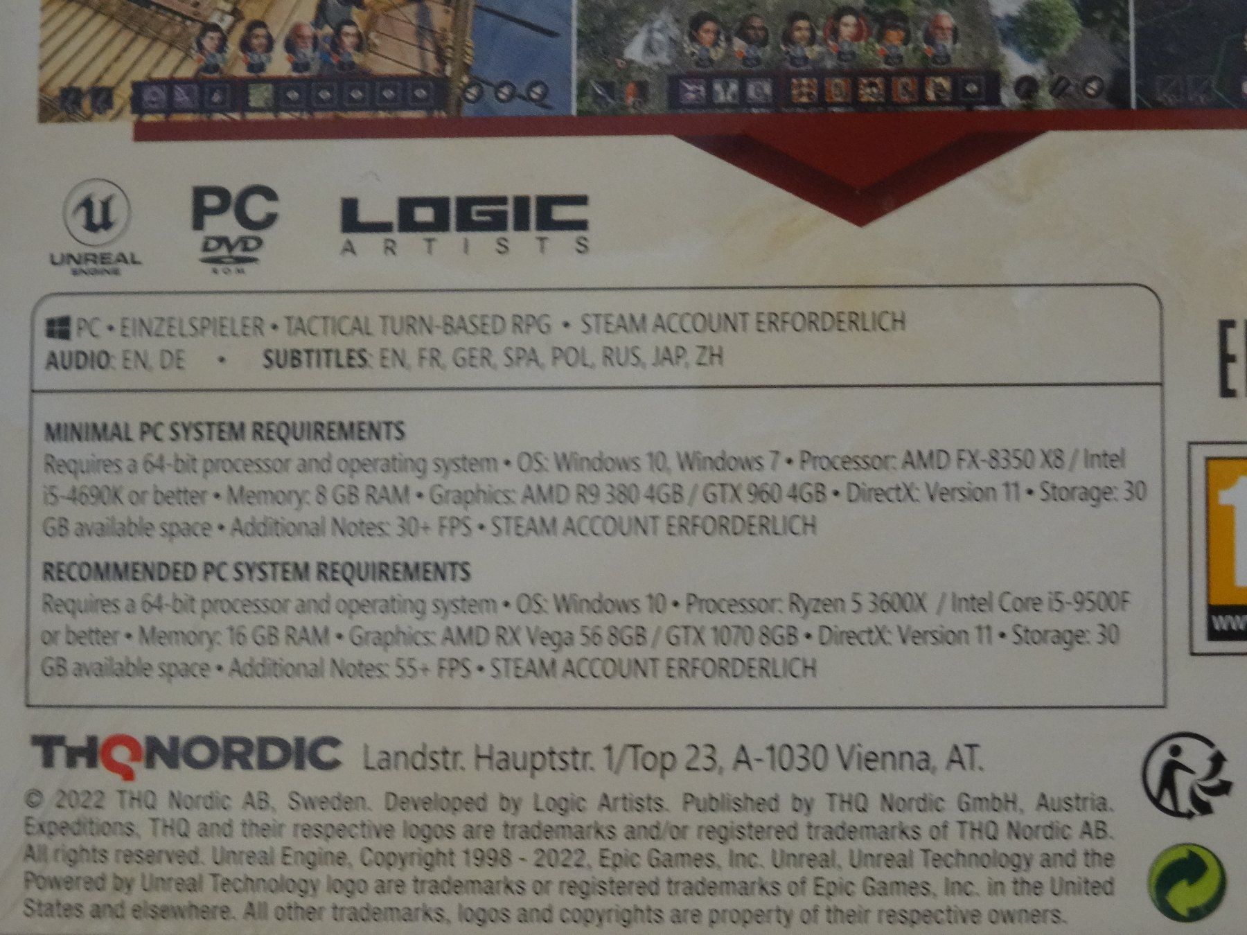 Giochi: Expeditions Rome PC NEUWARE – Nuovo e nell'imballaggio originale da Olten venduto da Disc-Ausverkauf 2