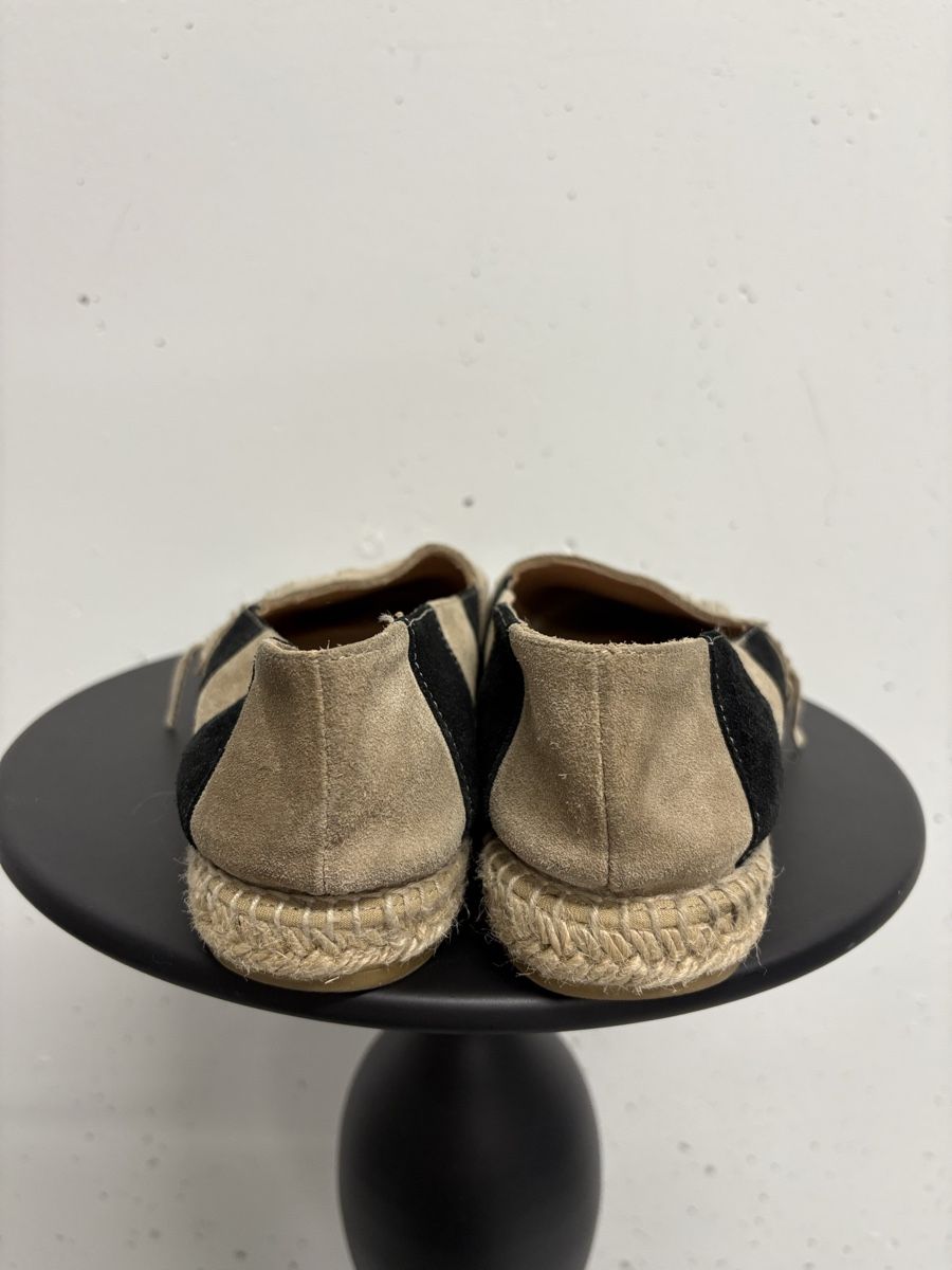Damenschuhe: Kanna Espadrilles mit Fransen Gr. 39 beige/schwarz Leder – Gebraucht aus Regensdorf von secondchancefashion 4