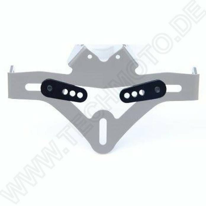 Tutti i ricambio per moto: R&G Kfz-Kennzeichenverlängerung / Adapter-Kit – Nuovo e nell'imballaggio originale da Richterswil venduto da universeONE 2