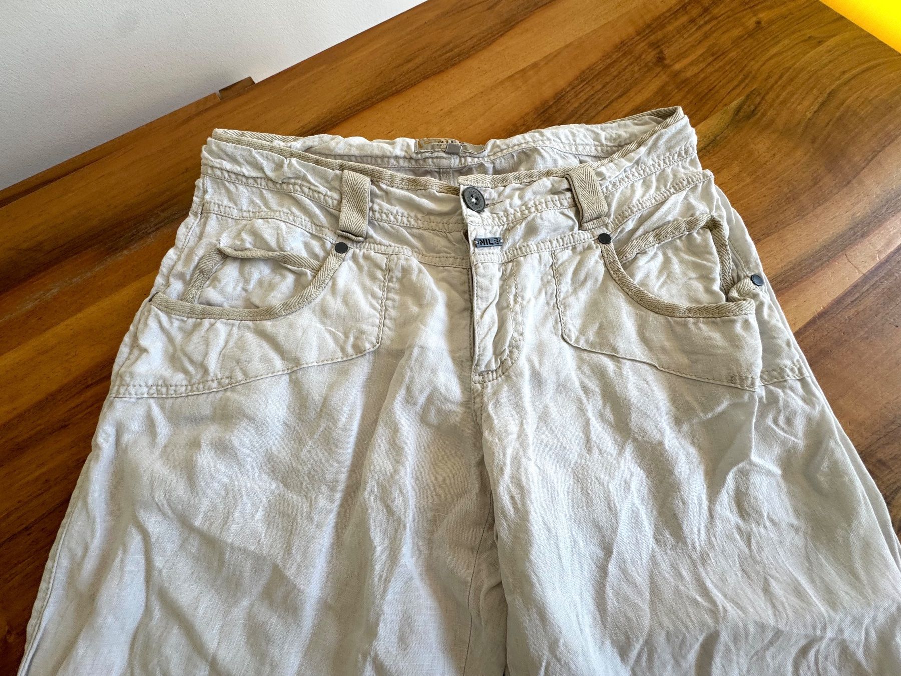 Nile Hosen: NILE lässige coole Leinenhose Gr. S+ – Gebraucht aus Meiringen von Sheyene 2