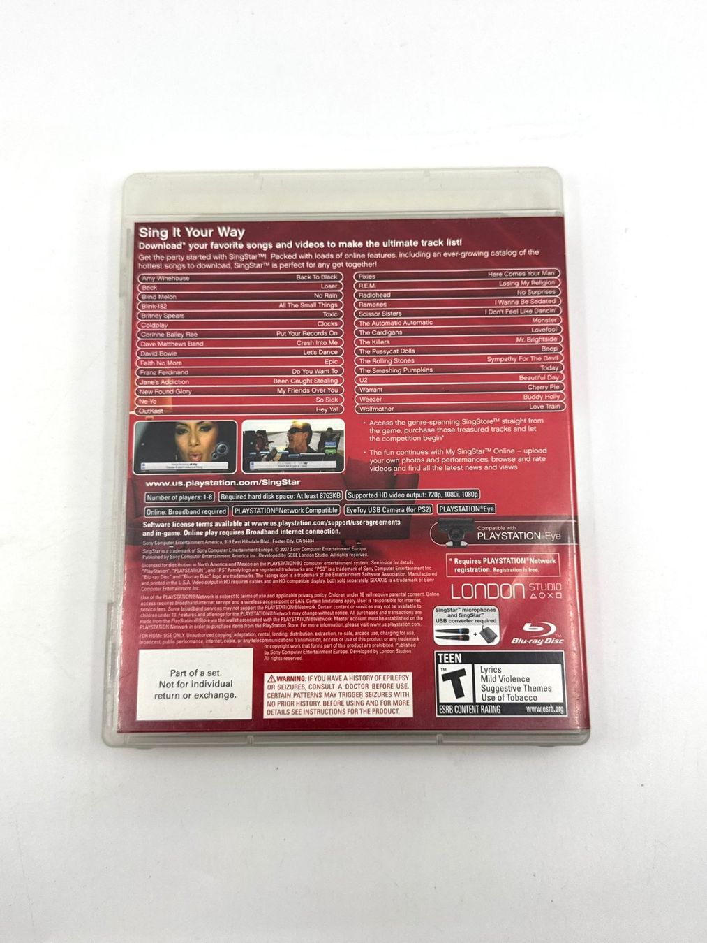 Spiele: Singstar (PS3) – Gebraucht aus Herisau von Seyashop1 2