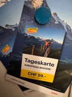 2 Stk Jungfrau Region Tageskarte Gutschein neuwertig